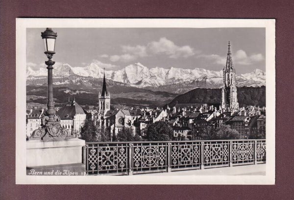 BERN und die Alpen - 1947