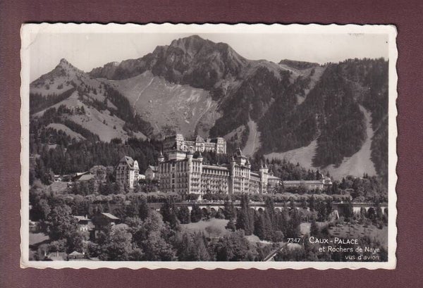 CAUX-PALACE vu d'avion - 1938 // pli d'angle //