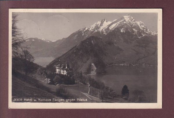 Hotel FÜRIGEN - Pilatus - 1924