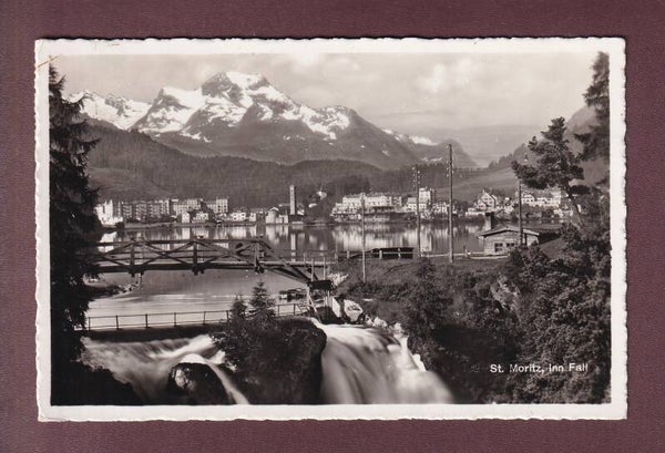 ST. MORITZ - Inn Fall - 1939