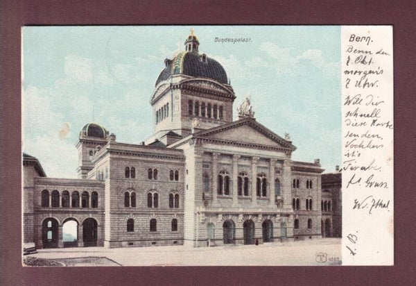 BERN - Bundespalast - 1902