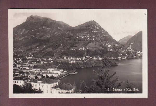 LUGANO - Monte Brè - 1930