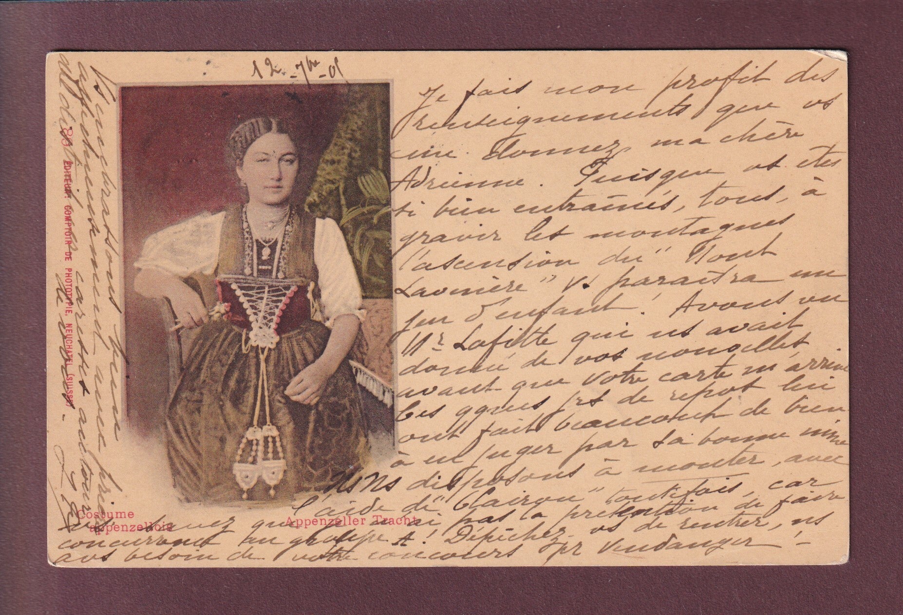 TRACHT - Appenzell - 1906 - CPN