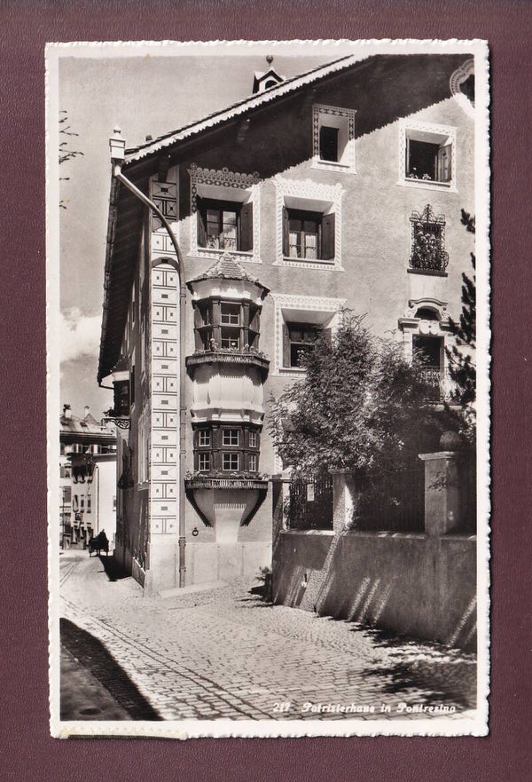 PONTRESINA - Patrizierhaus - 1956