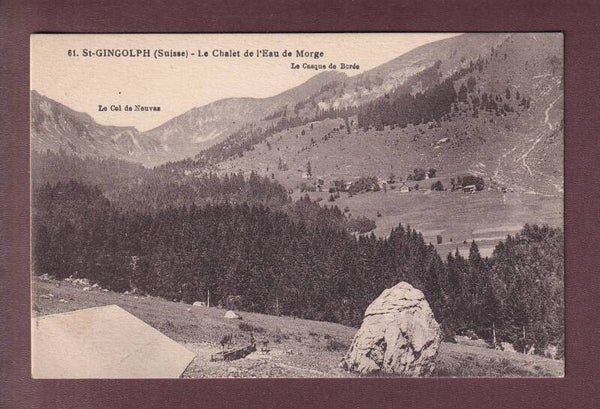 SAINT-GINGOLPH - Chalet de l'eau de Morge