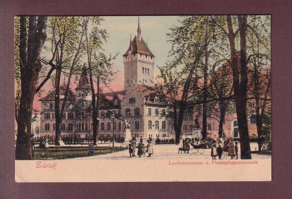 ZÜRICH - Landesmuseum - Leute