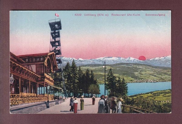 UETLIBERG - Restaurant Uto-Kulm - Sonnenaufgang