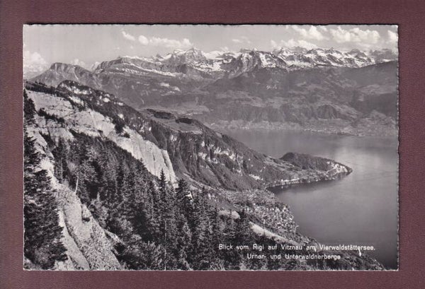 Blick vom RIGI auf Vitznau