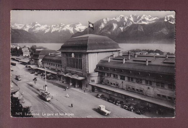 LAUSANNE - Gare - Tram