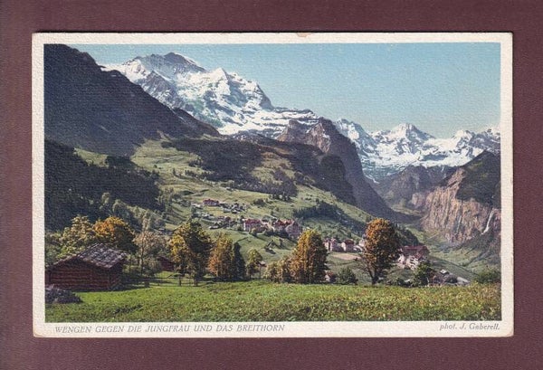 WENGEN - Jungfrau - Breithorn