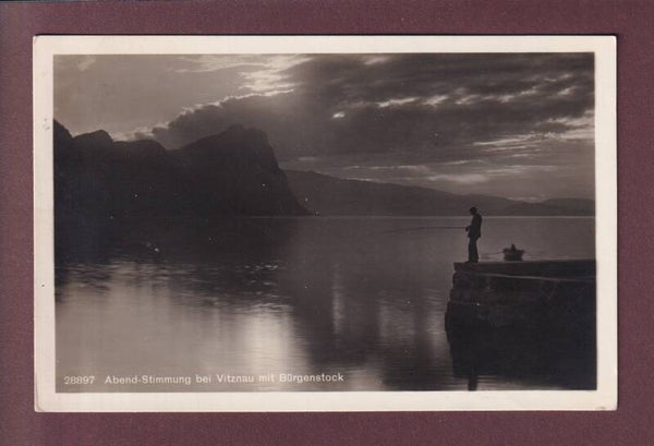 Bei VITZNAU - Fischer - Bürgenstock - 1935