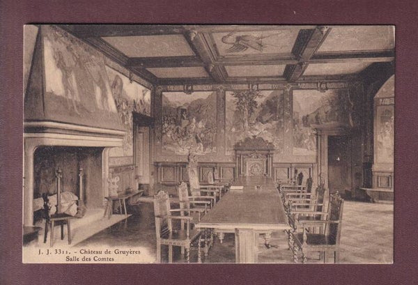 Château de GRUYERES - Salle des Comtes