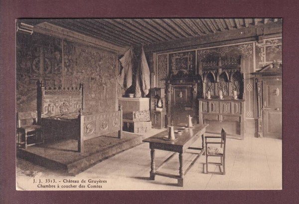 Château de GRUYERES - Chambres des Comtes