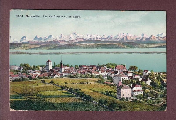 NEUVEVILLE et les alpes