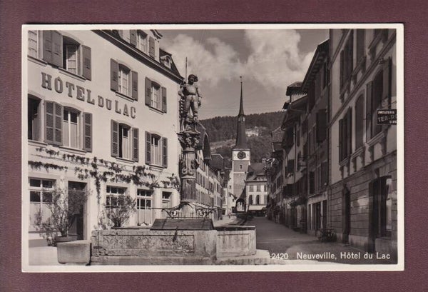 NEUVEVILLE - Hôtel du Lac