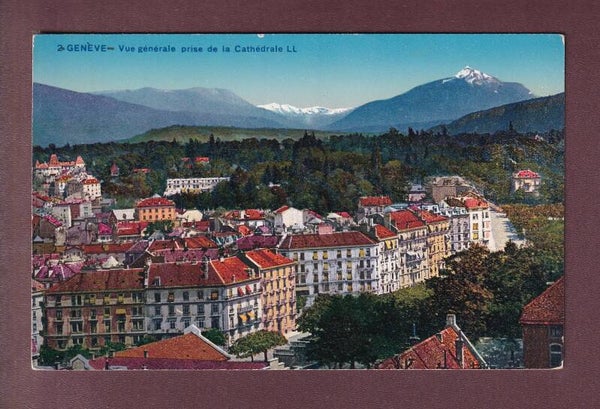 GENEVE - Vue prise de la Cathédrale