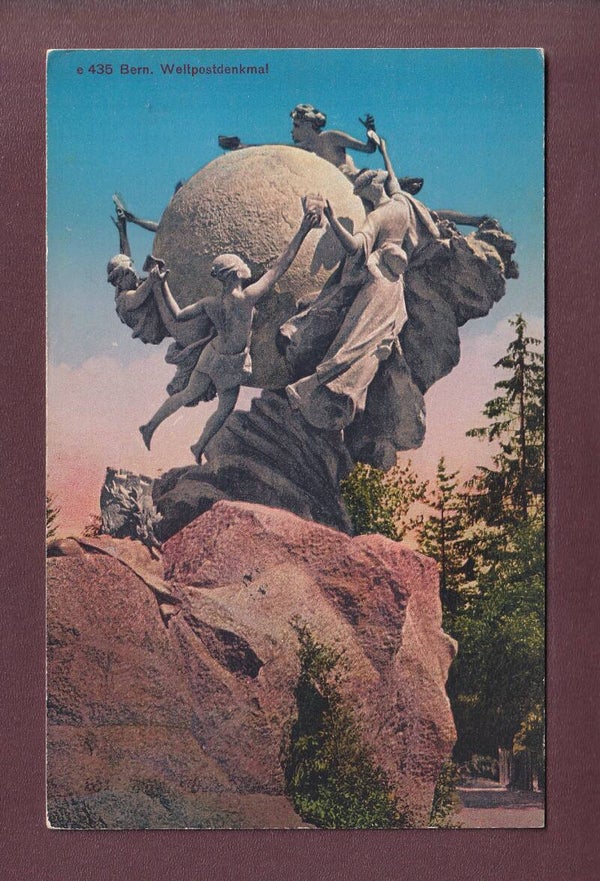 BERN - Weltpostdenkmal
