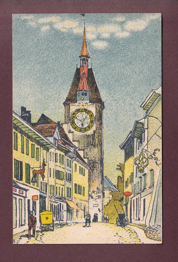 BREMGARTEN - Marktgasse - Spittelturm