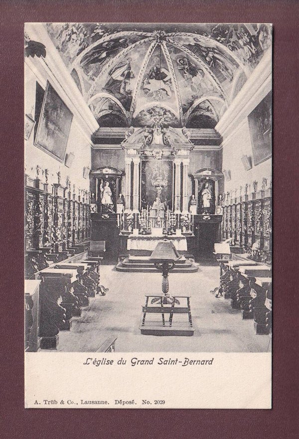 GRAND-SAINT-BERNARD - Intérieur de l'Eglise