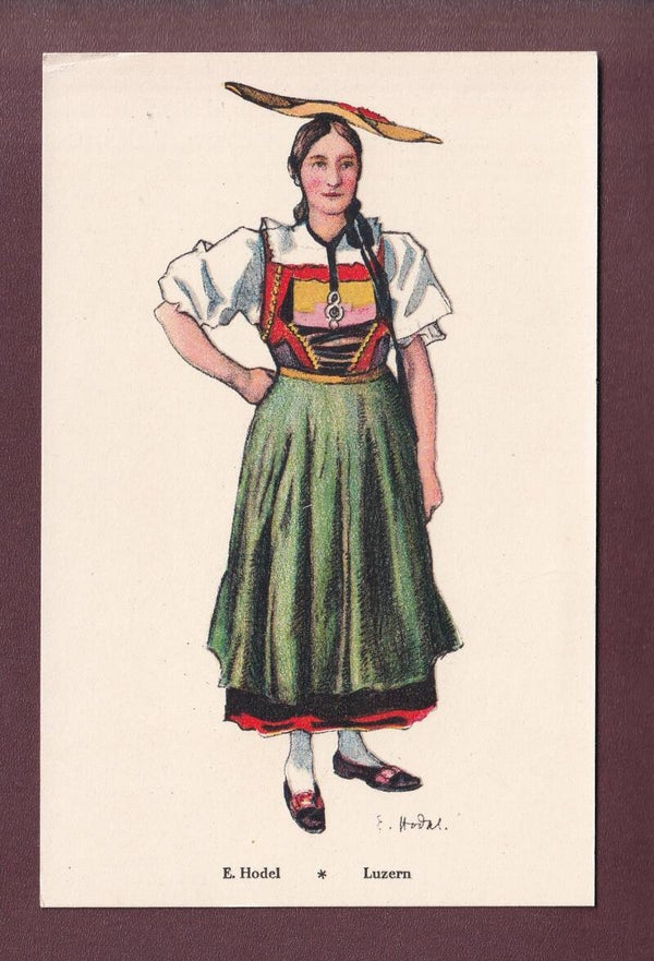 LUZERN - Tracht - 1903