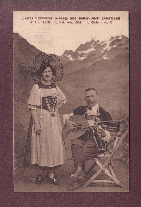 LUZERN - Erster Jodler-Duett