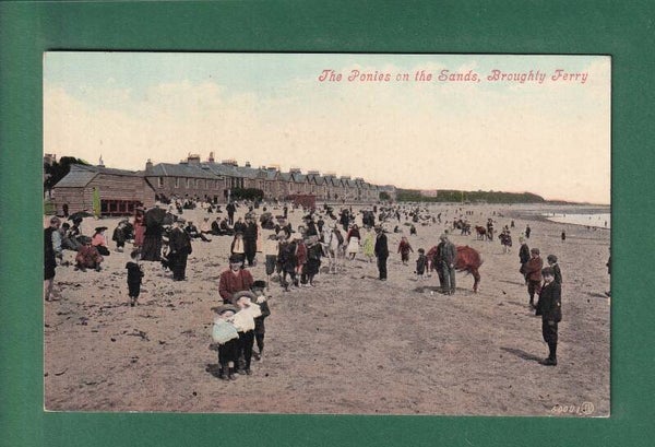 The PONIES on the Sands - BROUGHTY FERRY