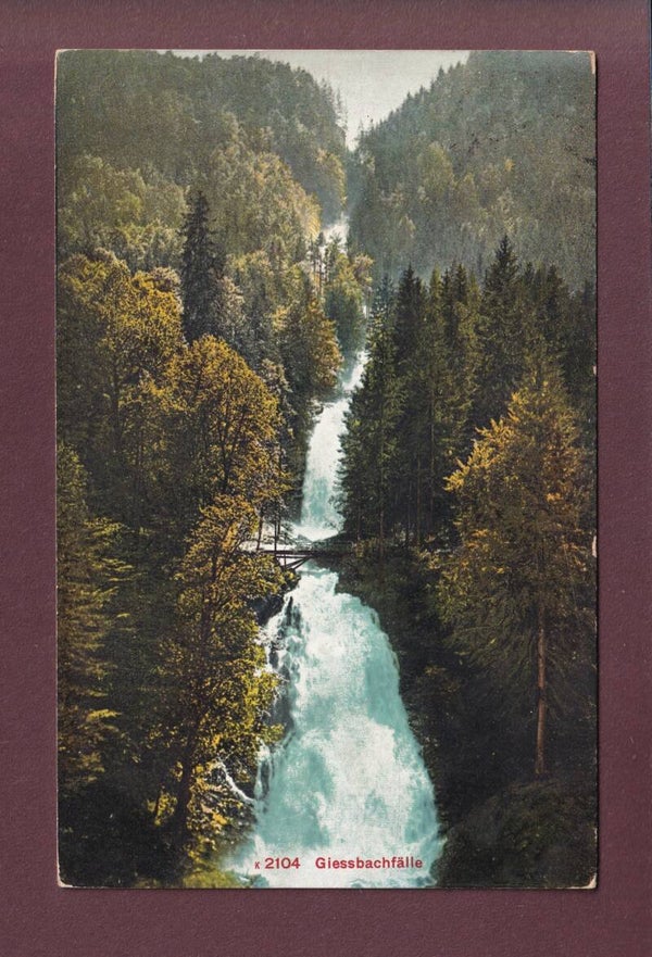 Giessbach - GIESSBACHFÄLLE - 1910