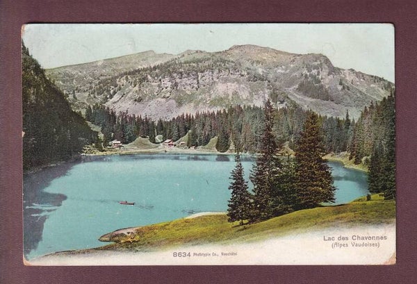LAC DES CHAVONNES - 1906 // petit trou //