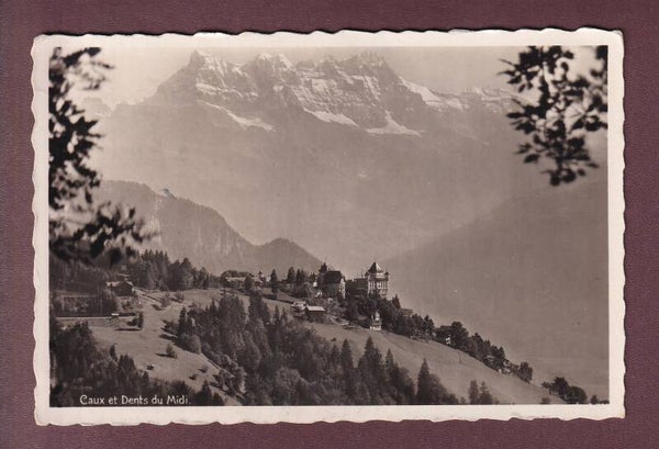 CAUX - Dents du Midi - 1937