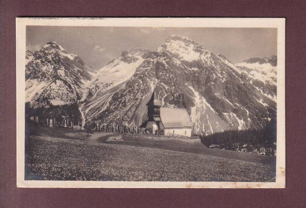 INNER-AROSA - Kirchli im Frühling - 1923 // Eckbug //