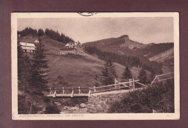 Alpenkurhaus KRÄZERLI am Säntis - 1922