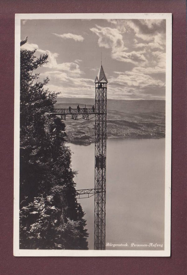 BÜRGENSTOCK - Aufzug - 1930