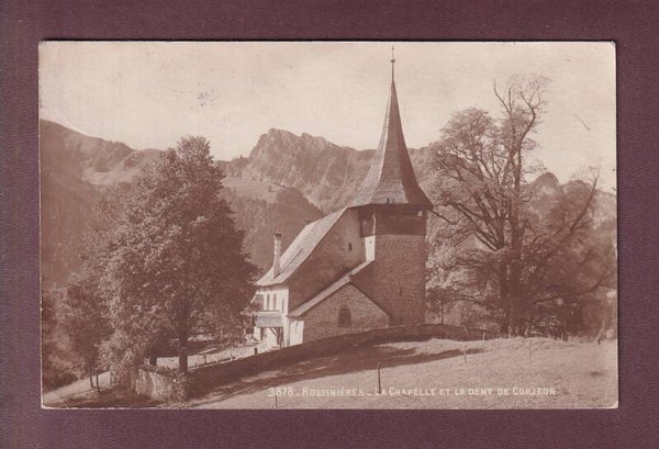 ROSSINIERE - Chapelle et Dent de Corjon - 1921