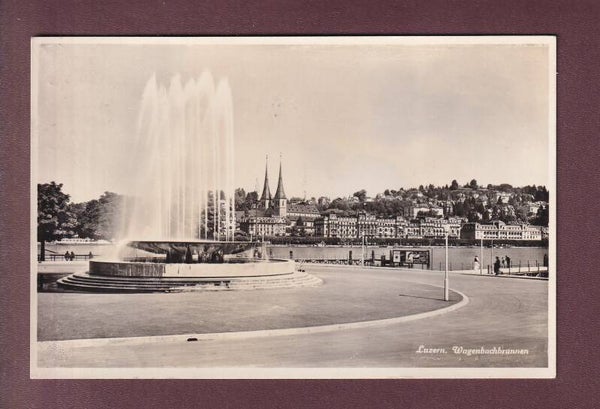 LUZERN - Wagenbachbrunnen - 1937