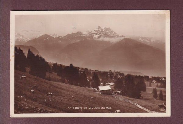 VILLARS - Dents du Midi - 1925