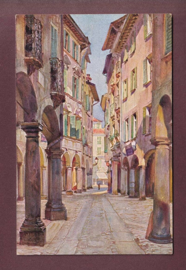 LUGANO - Via Pessina - 1925