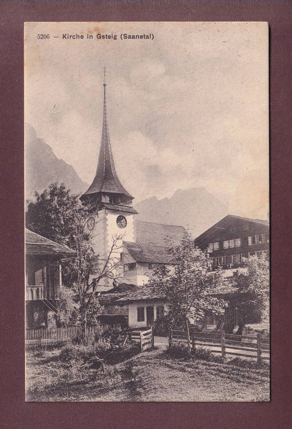 GSTEIG - Kirche - 1922