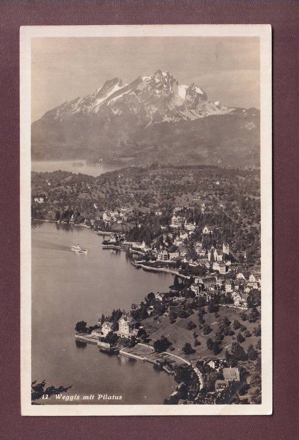 WEGGIS - Pilatus - 1929