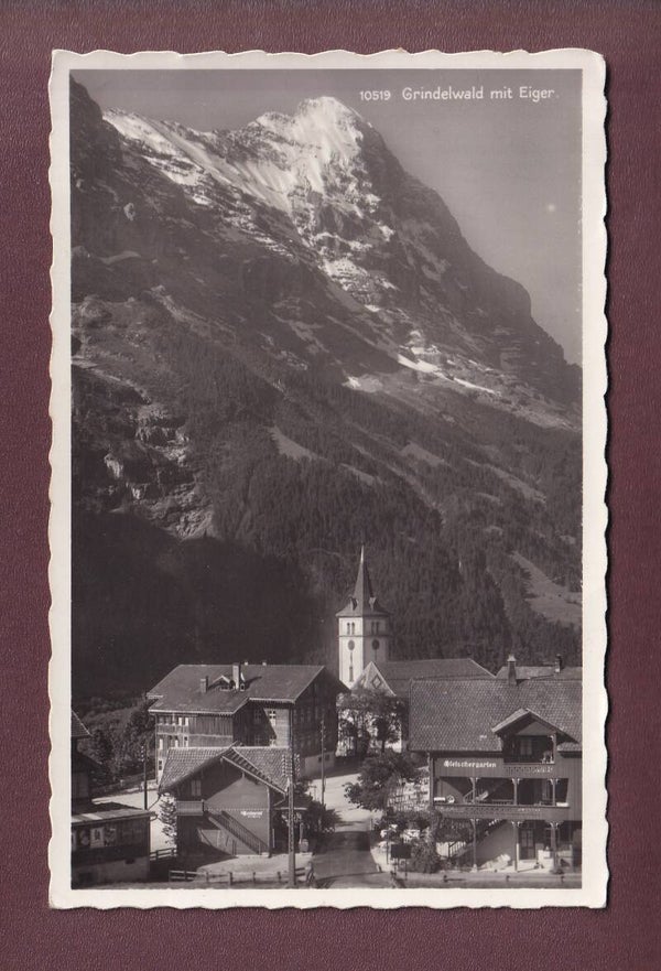 GRINDELWALD - Teil mit Eiger - Gletschergarten
