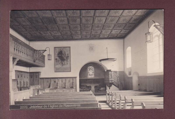 ROSSINIERE - Intérieur de l'Eglise