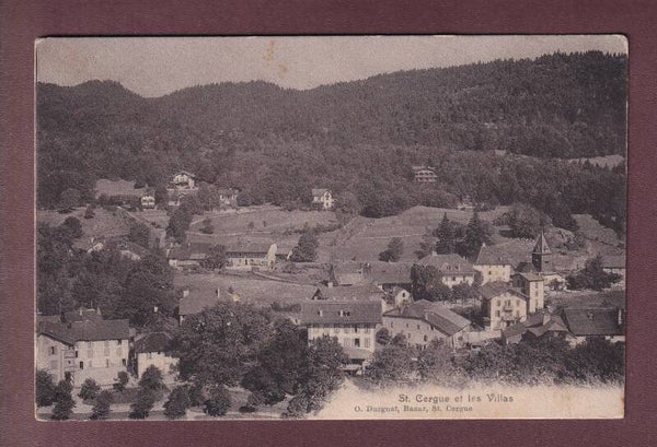 SAINT-CERGUE et les Villas