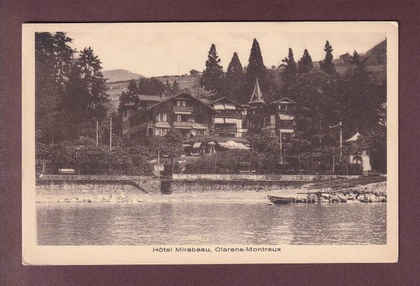 CLARENS-MONTREUX - Hôtel Mirabeau