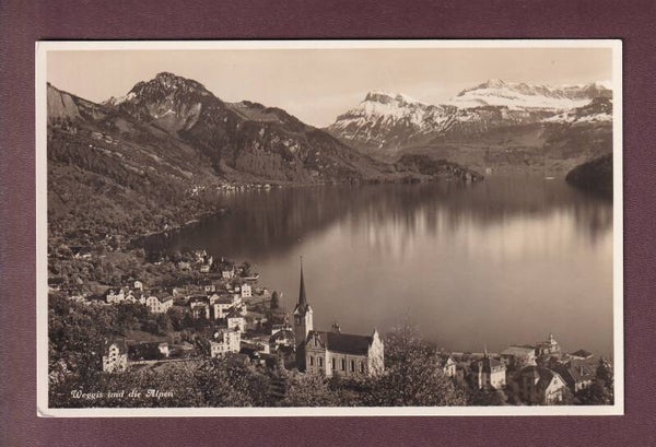 WEGGIS und die Alpen