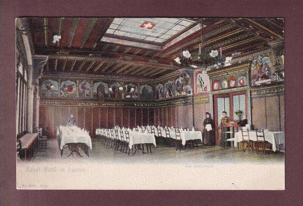 LUZERN - Hotel Rütli - Speisesaal
