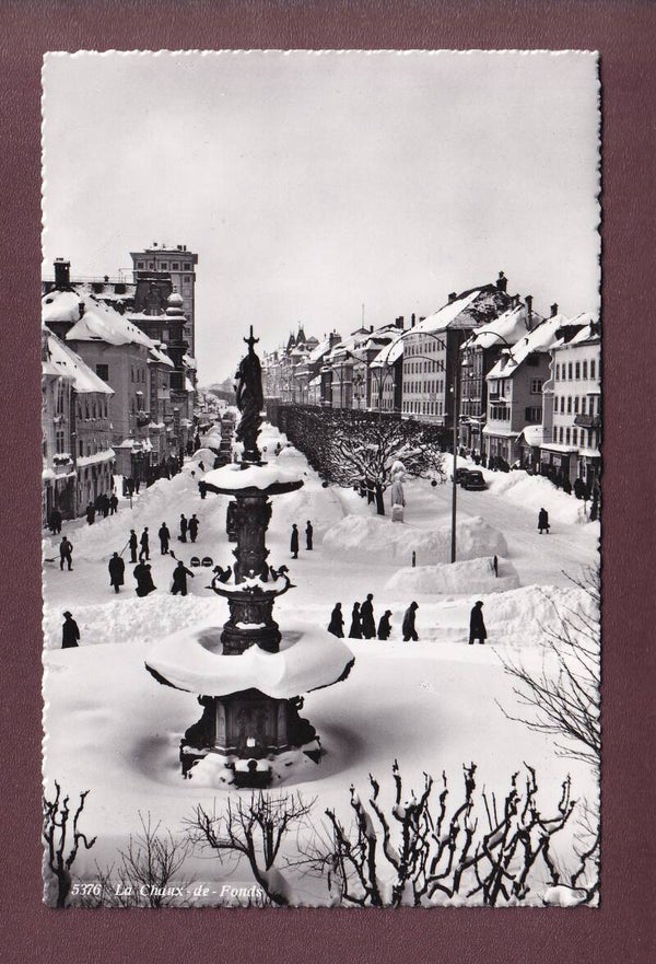 LA CHAUX-DE-FONDS sous la neige
