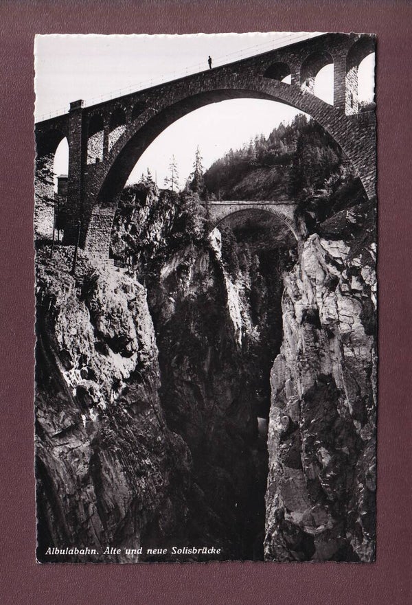 Albulabahn - Alte und neue SOLISBRÜCKE