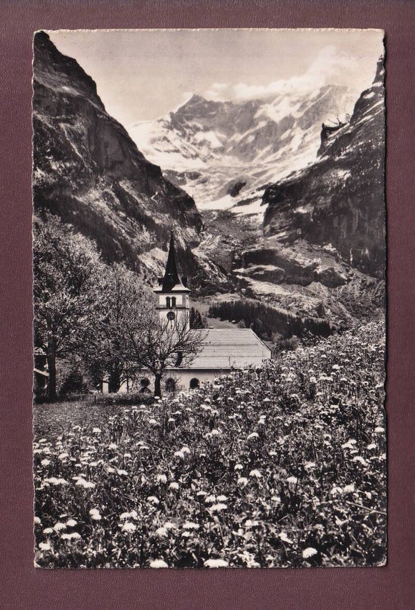 GRINDELWALD - Kirche - Fiescherhörner