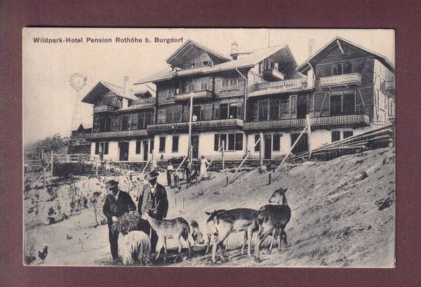 Pension ROTHÖHE bei Burgdorf - Wildpark-Hotel - 1912
