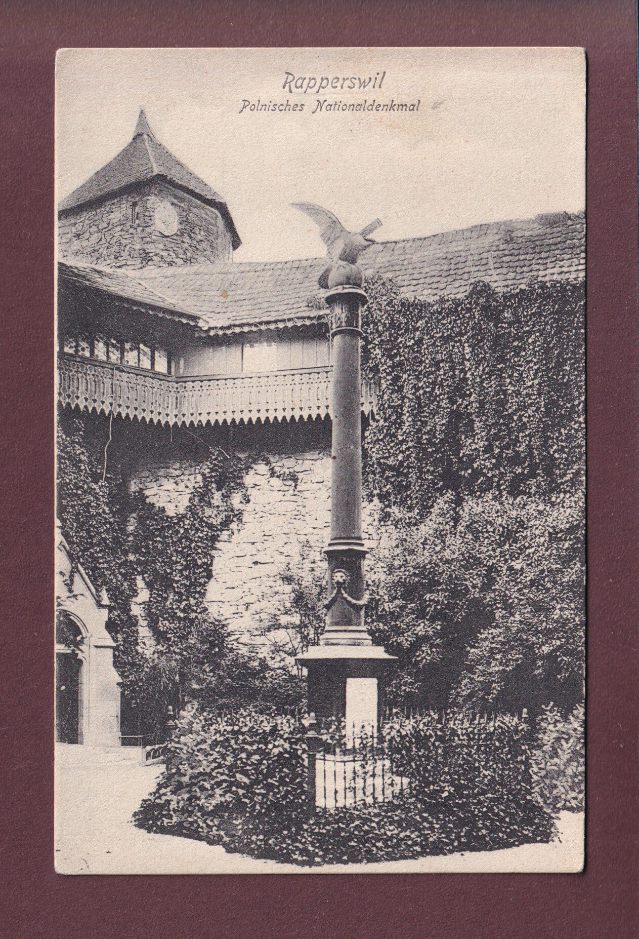 RAPPERSWIL - Polnisches Nationaldenkmal - 1916