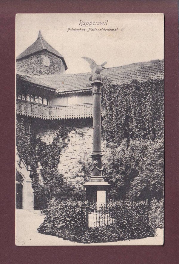 RAPPERSWIL - Polnisches Nationaldenkmal - 1916